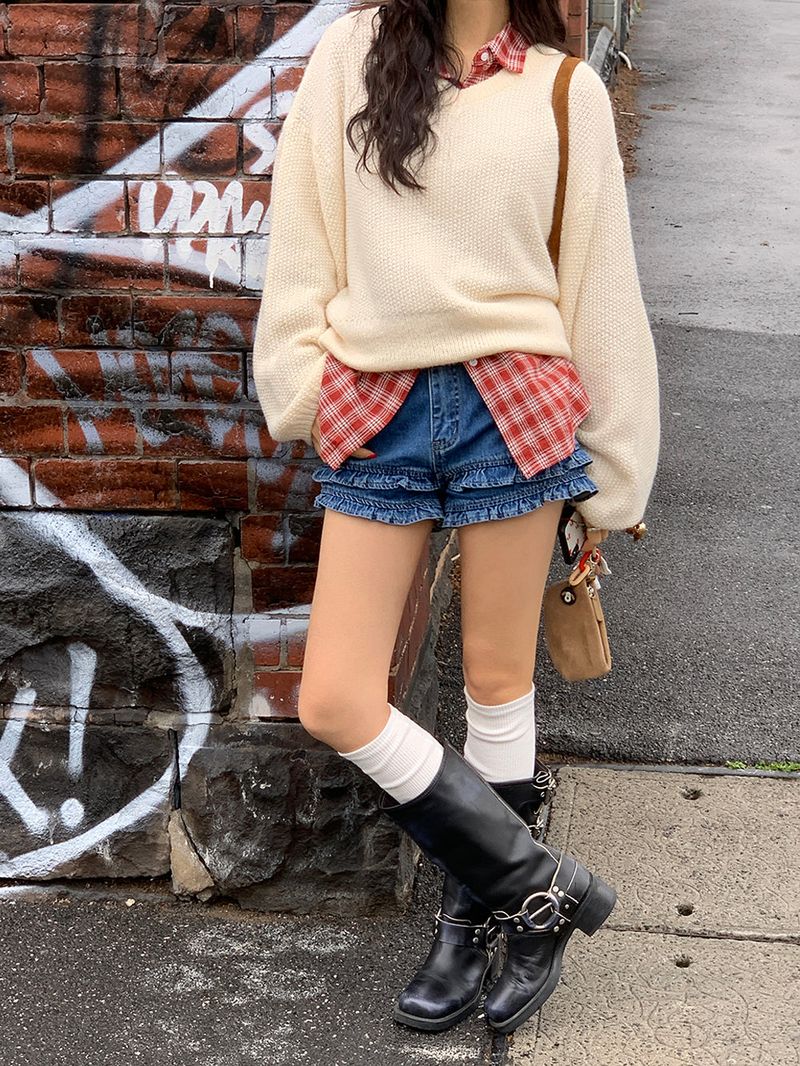 [MADE] Mohalf Tartan Checkered Shirt