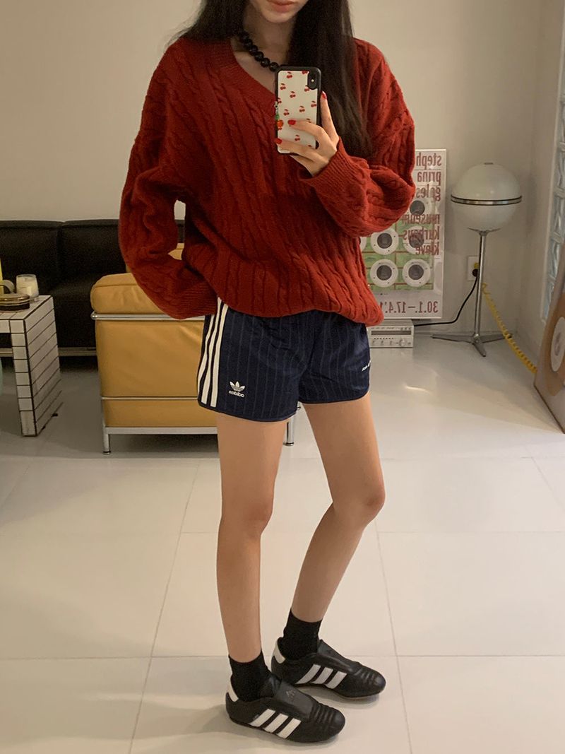 [MADE] Ethol twisted V-knit