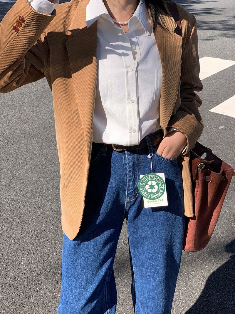 [Cowhide] Mid pick belt