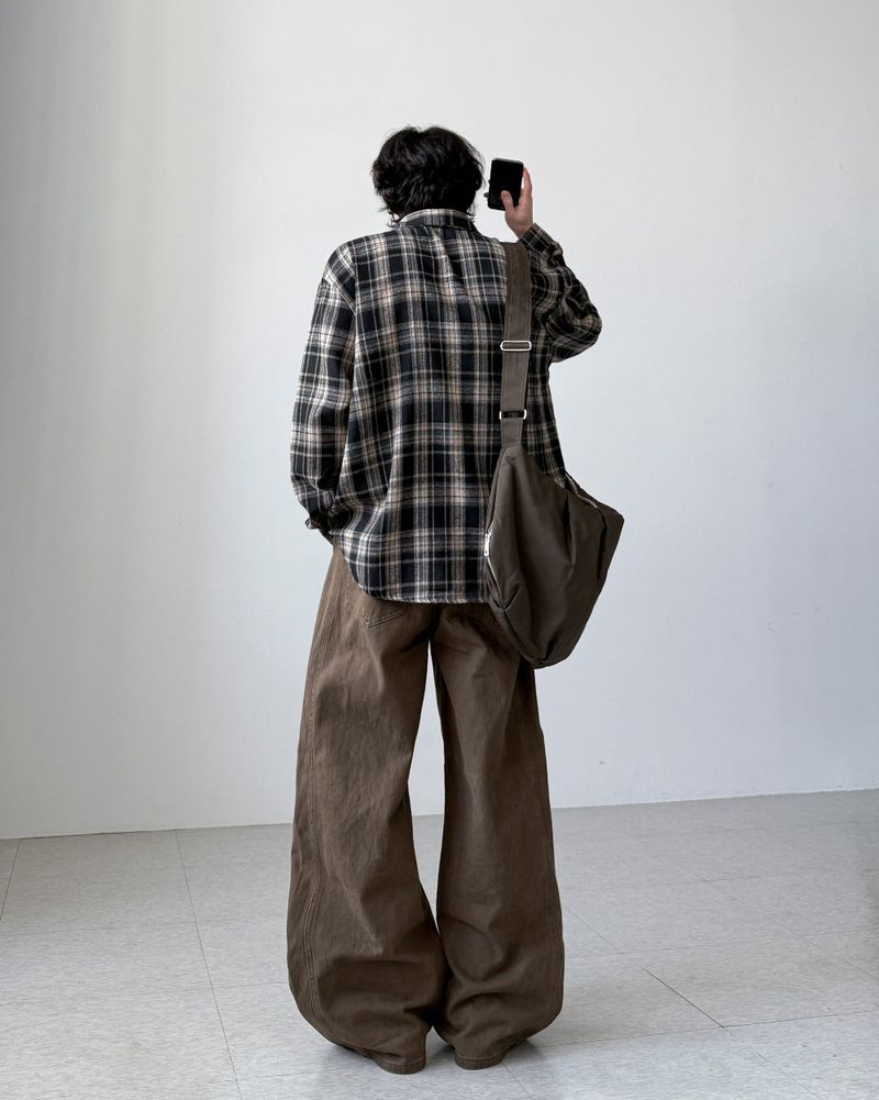 Mervin Check Over Shirt