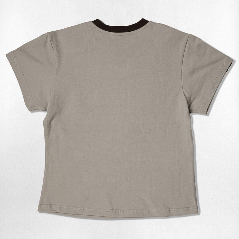 Fly Dot Semi Crop T-Shirts - 6COLOR