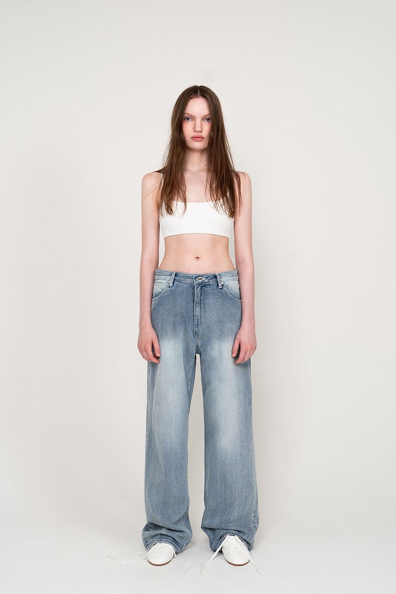THEOHYOU（ザオユ）の「バックポイントビンテージデニム（パンツ）」
