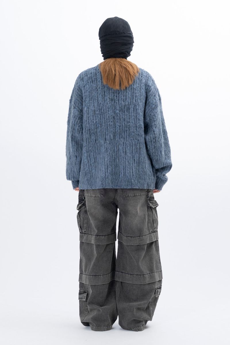 Double Layer Cargo Denim