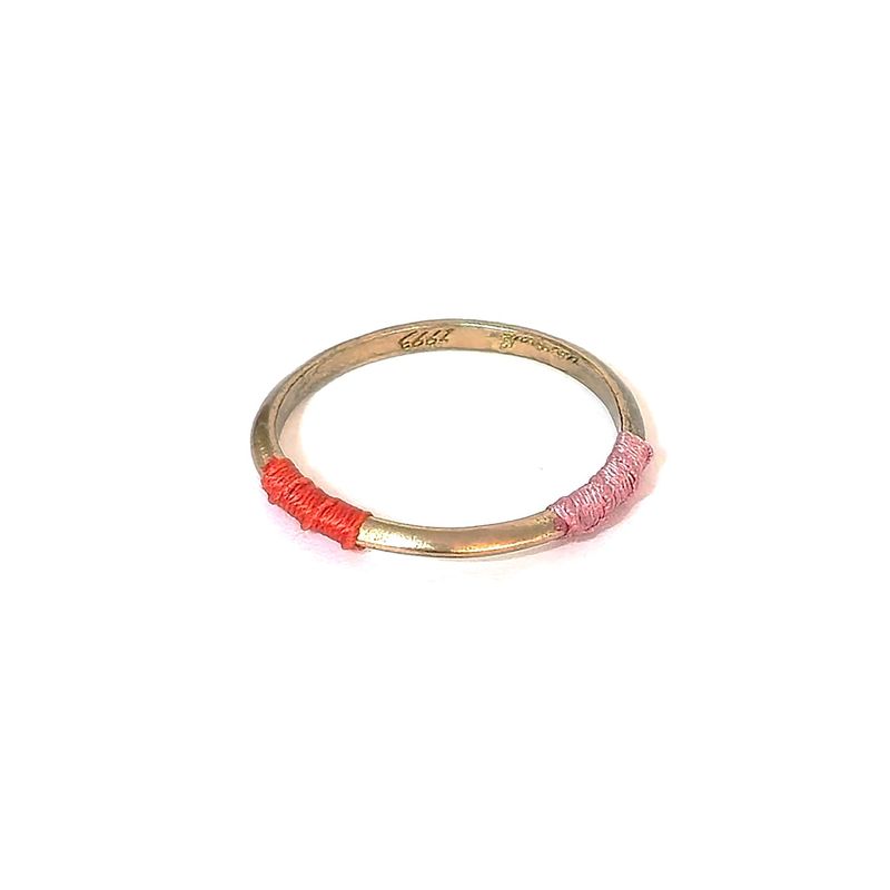 [CCNMADE] Matching Ring_Type02 (Deep Orange+Pink)