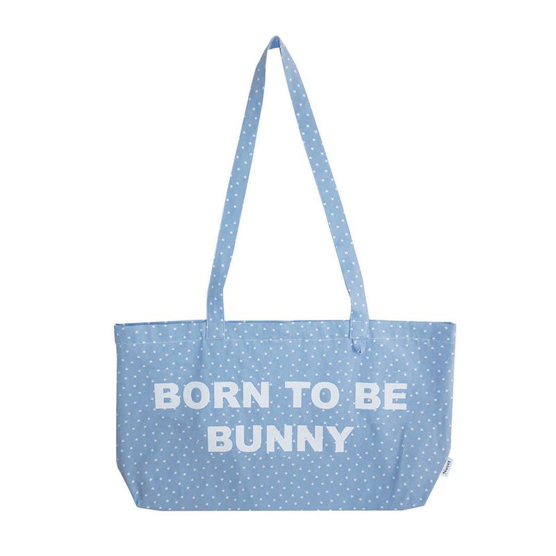 Nuyet（ヌエット）の「Star Bunny Tail Tote Bag _ Baby blue（Bags）」