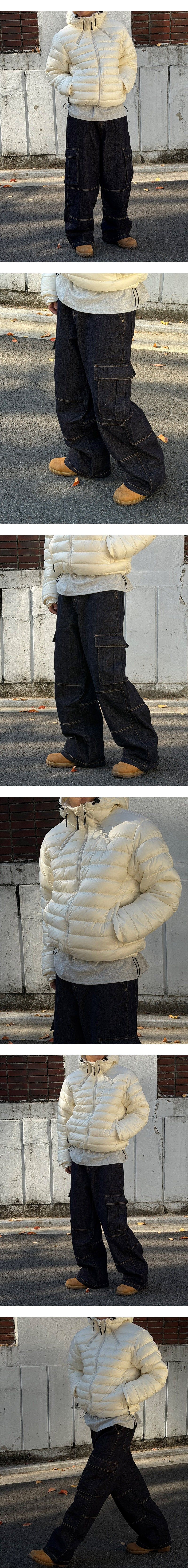 [Unisex] Active hood light padding(5color)