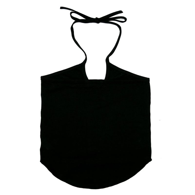 222 Halter neck sleeveless - Black