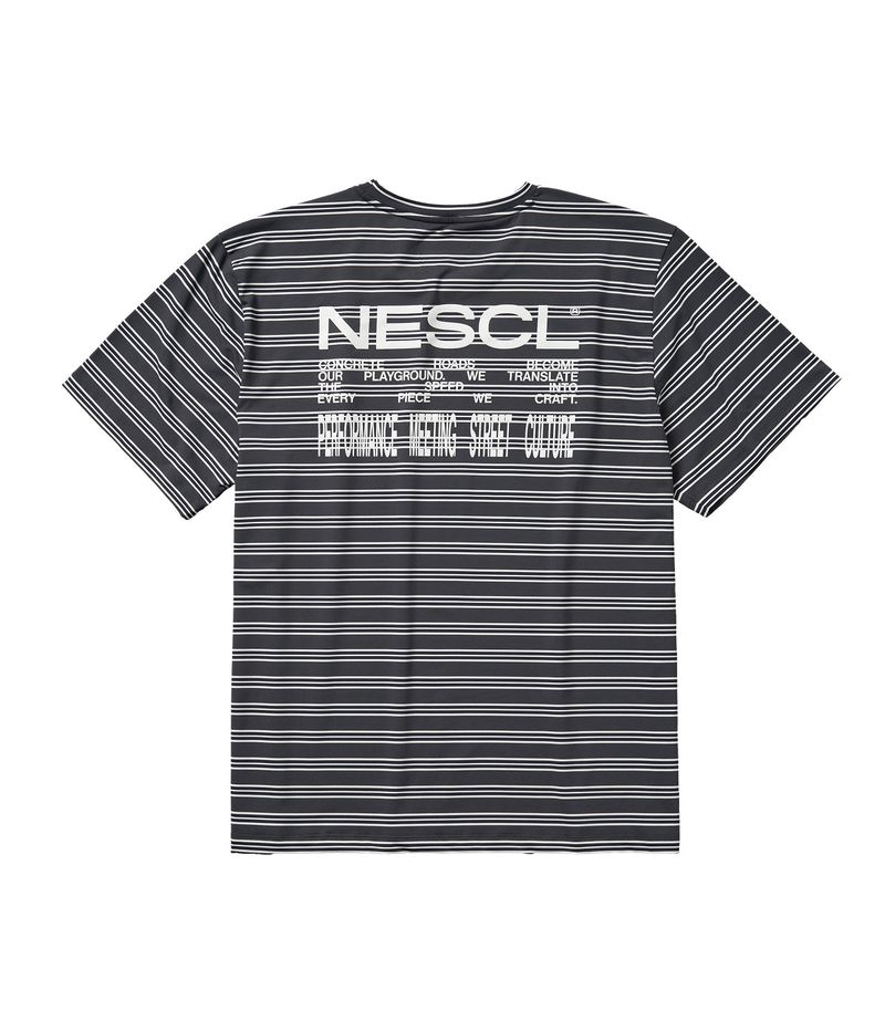 Frost Stripe System T-Shirt (Charcoal)