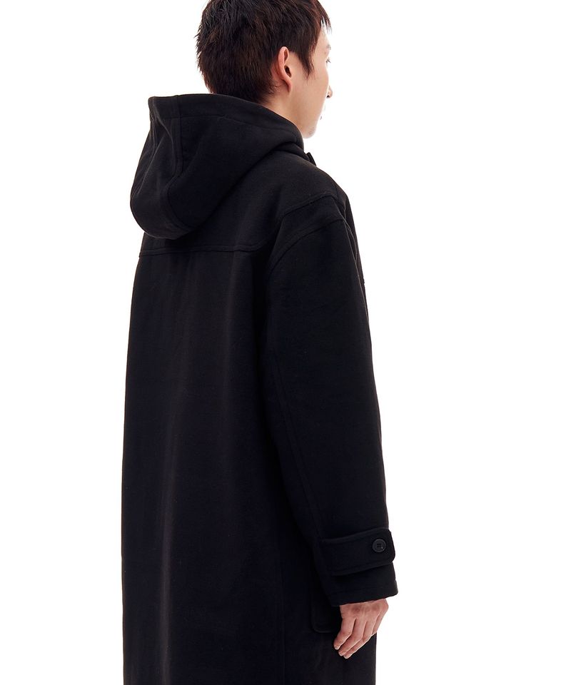 AB LONG DUFFLE COAT (BLACK)