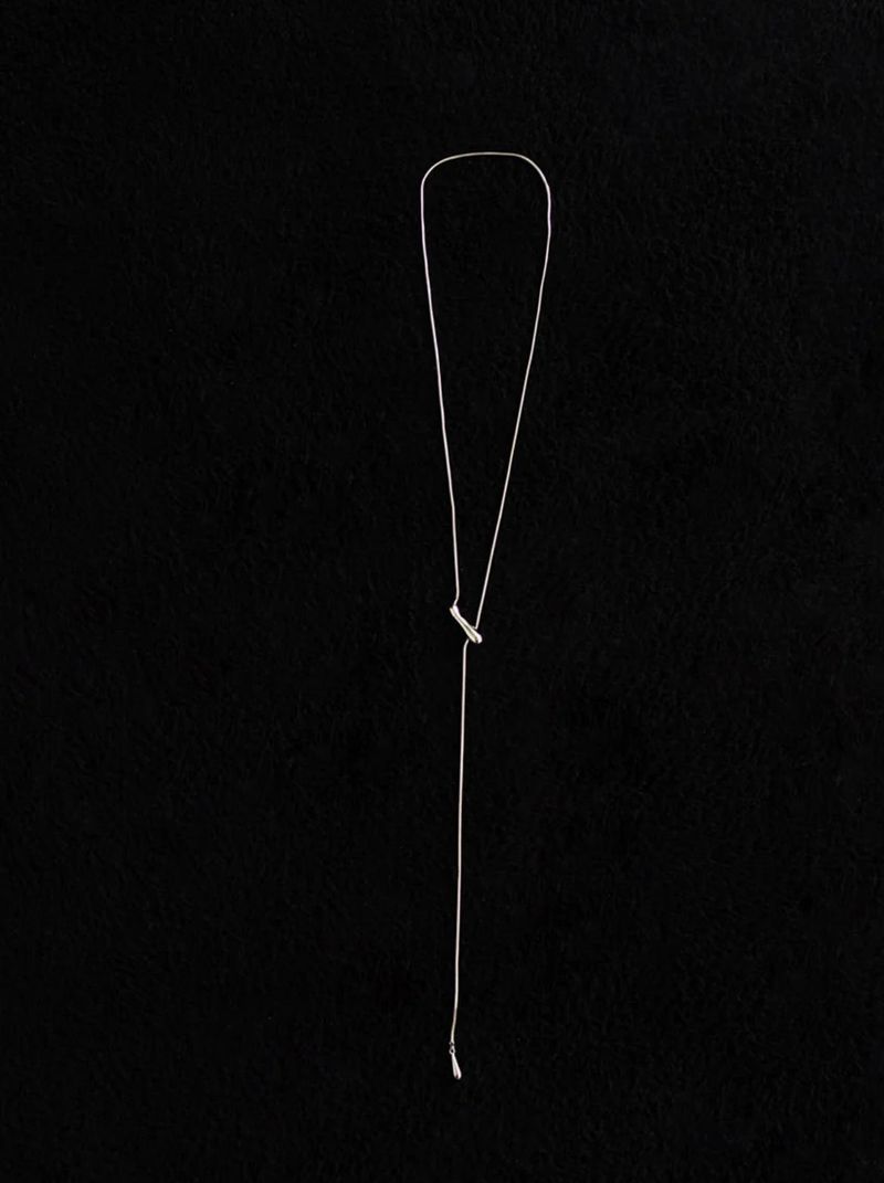SILVER LINK NECKLACE