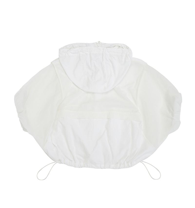 HALF ZIP-UP JUMPER_WHITE