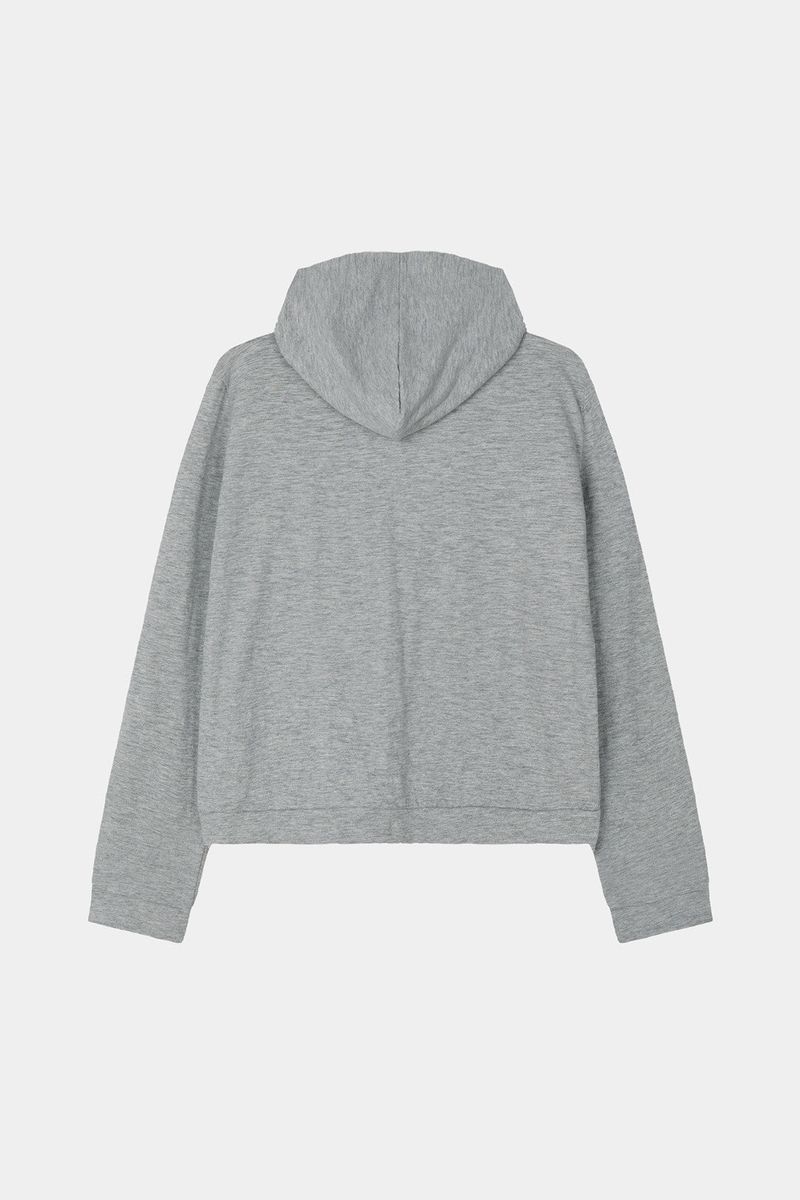 Slavic cotton hood zip-up