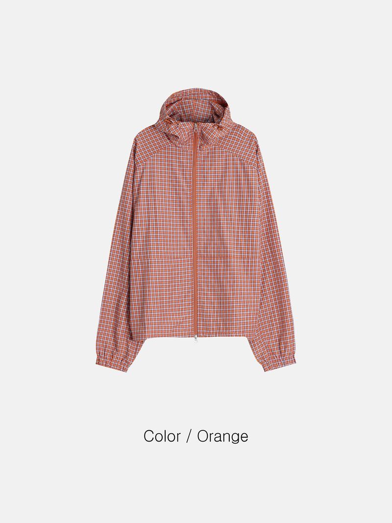 Vera Checked Windbreaker (2color)