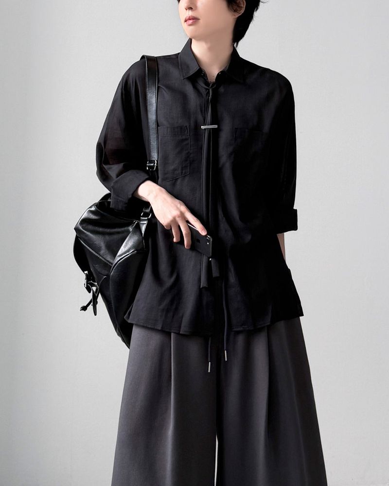 Cairo Linen Loose Shirt