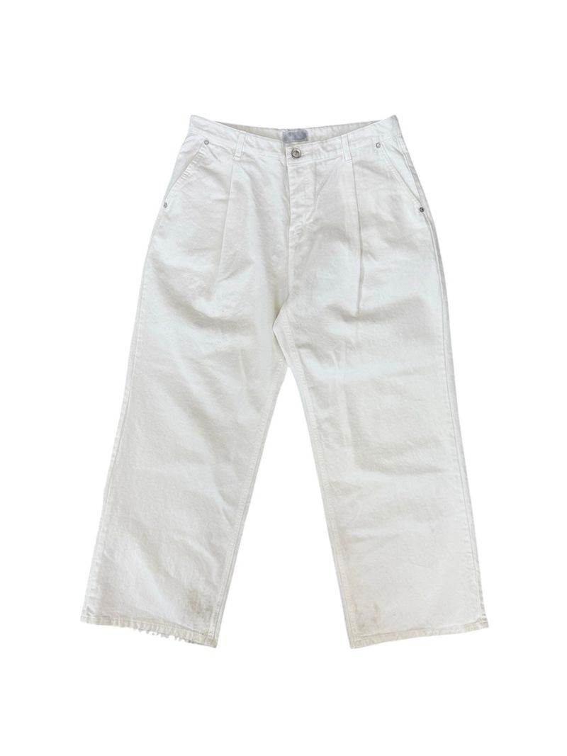 Mono Wide Cotton Pants (2 Colors)