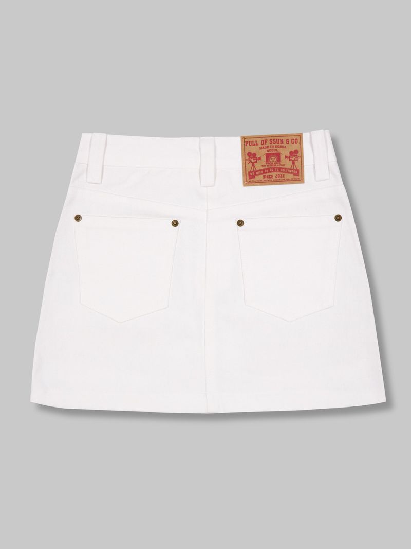 Multipass Cargo MiniSkirt (White)