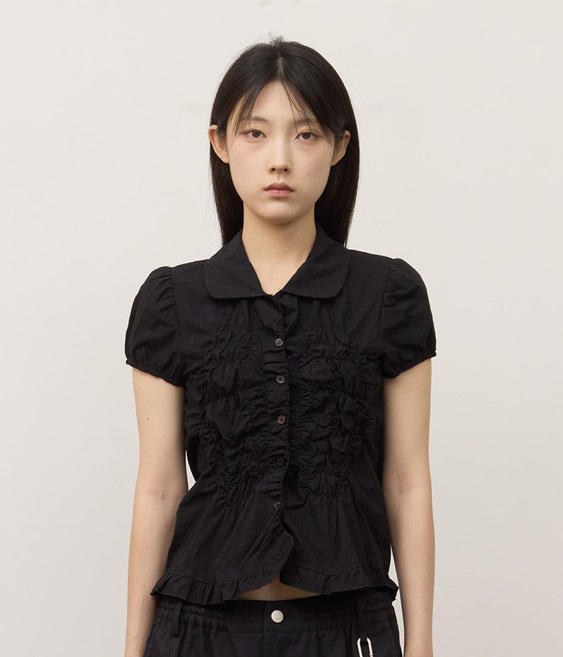 HIFIFNK(ハイファイファンク)の「(W) Crumble Shirt(Tops)」