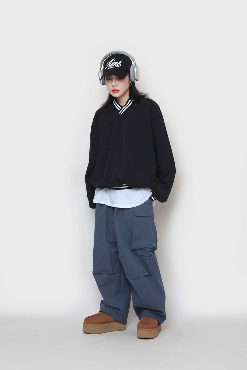 Big Pocket Bloc Cargo Pants