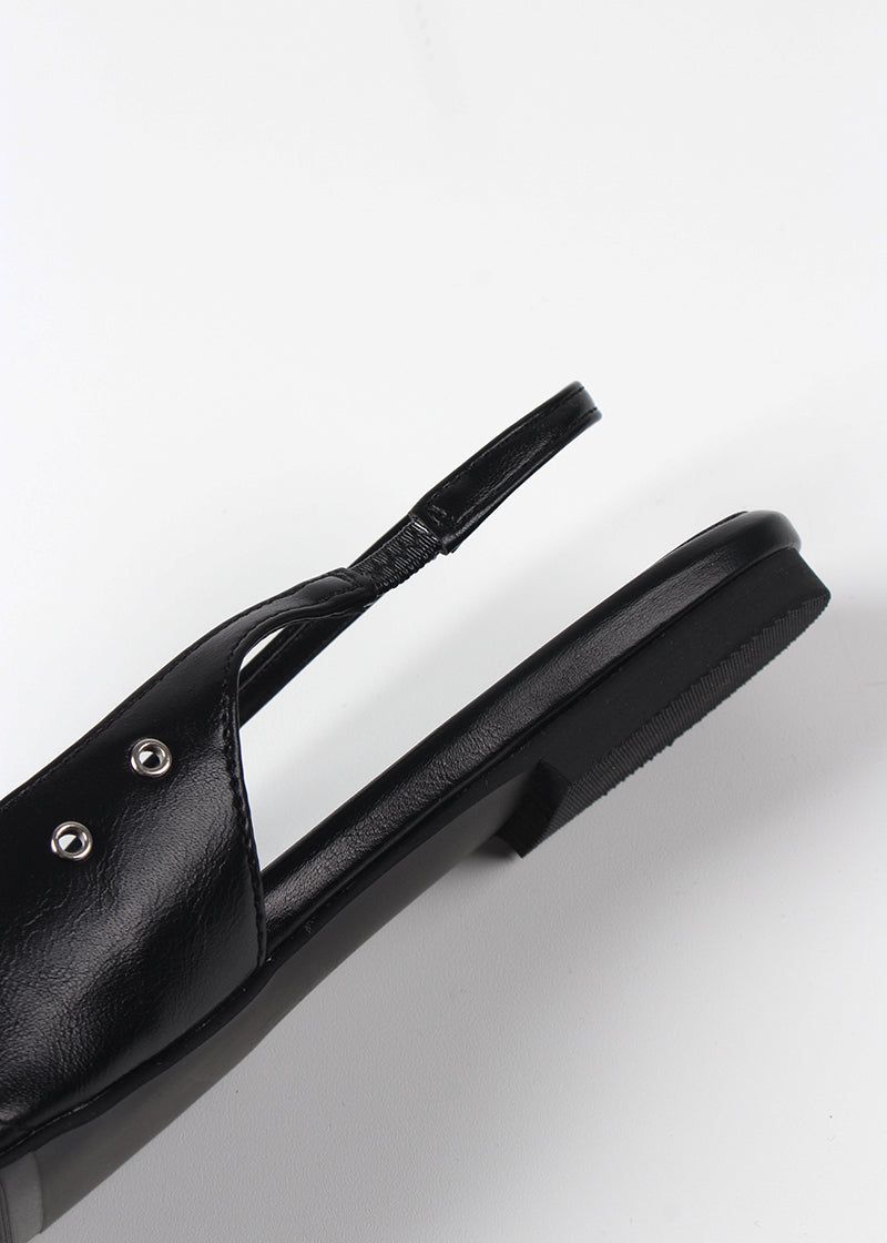 EYELET STILETTO SLINGBACK