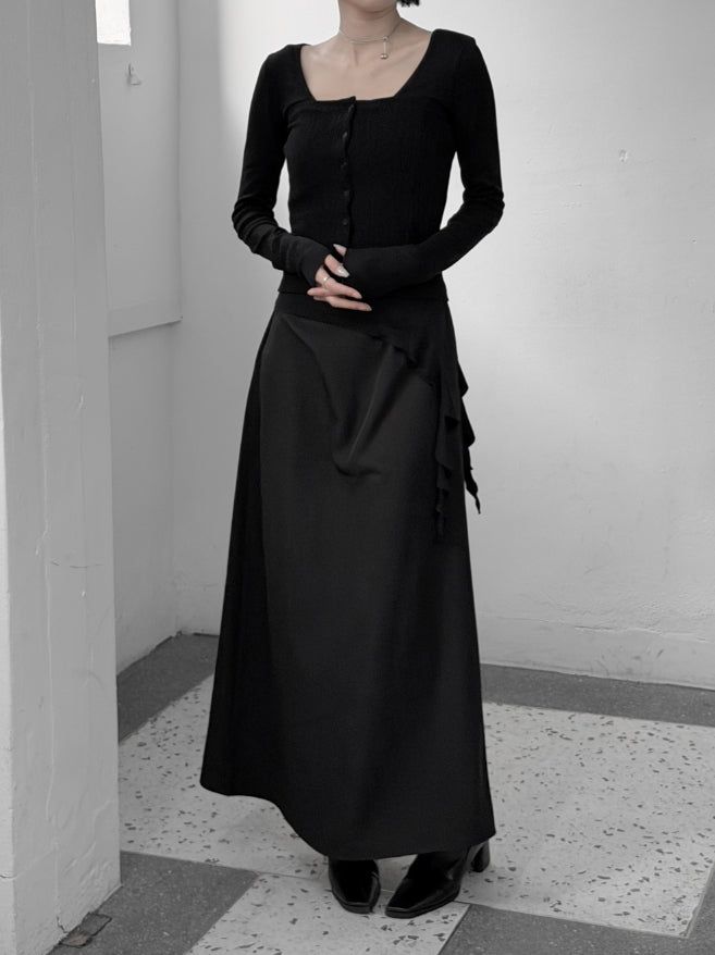 Dupe Pintuck Drape One Piece