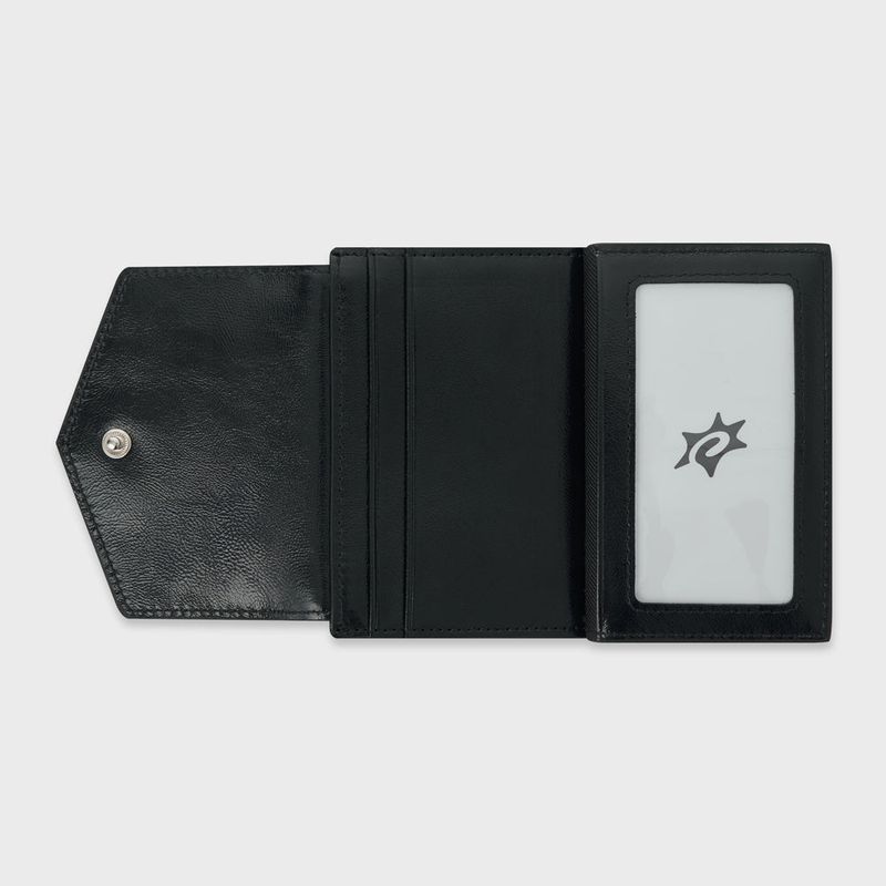 Sunlit Zipper Card Case (Black)