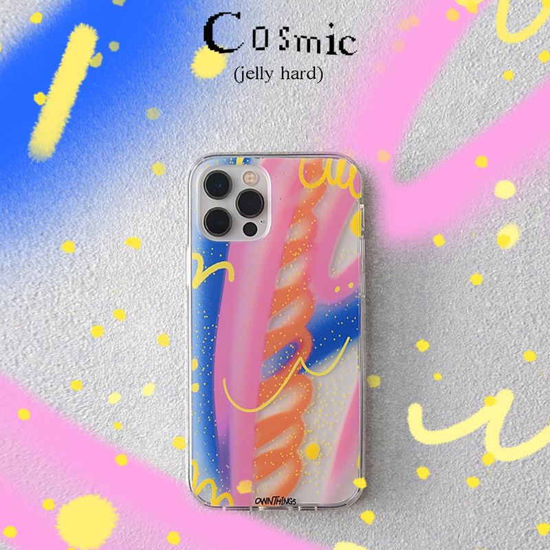 [MADE] Cosmic phone case (jelly hard)