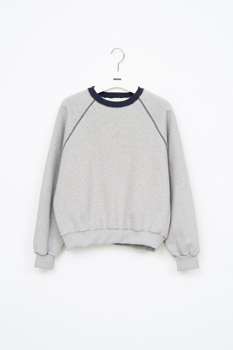 (W) Lon Stitch Warm Sweatshirt (2color)
