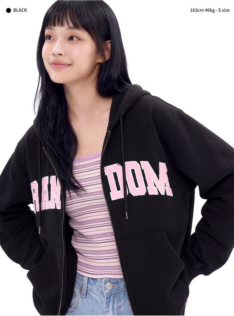 RANDOM ARCH 2-WAY ZIP-UP (3color)