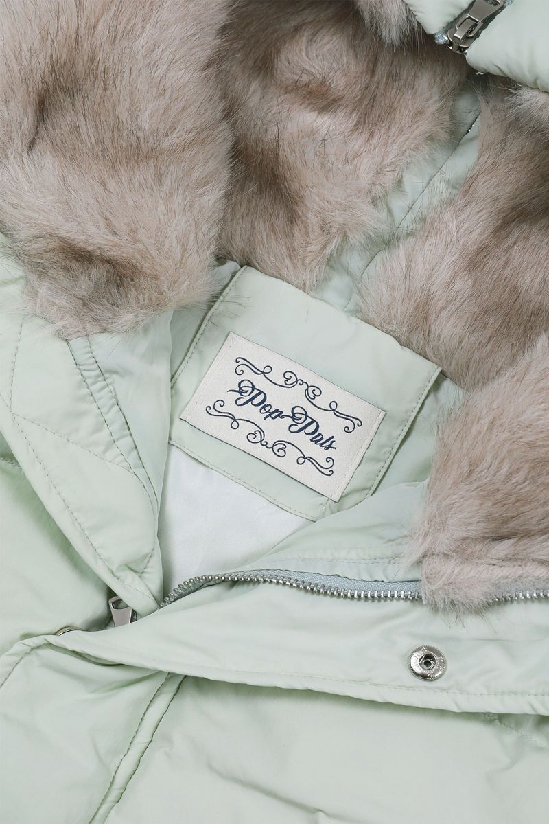 Puffer Hood Padding Jacket [Mint]