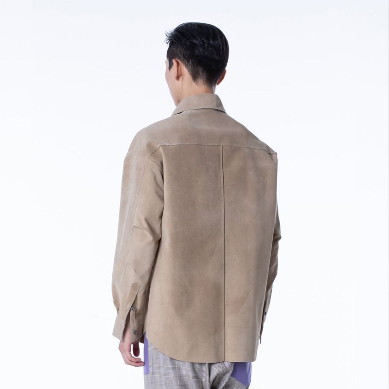 Suffering-Endurance Leather Shirt