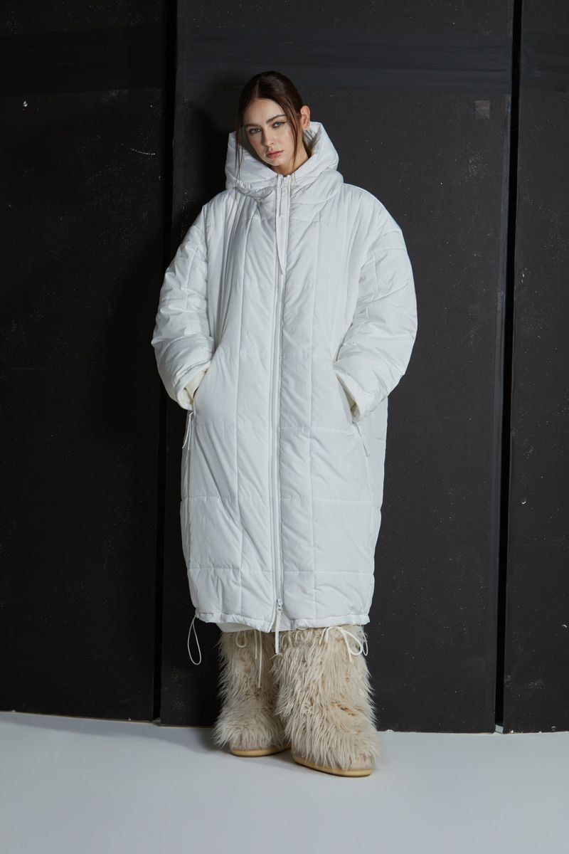 GL LONG PADDING -WHITE