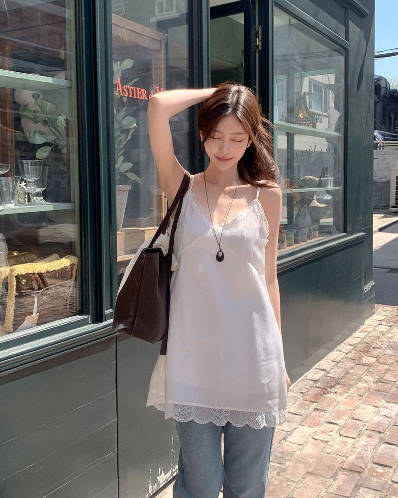 Kom lace layered blouse