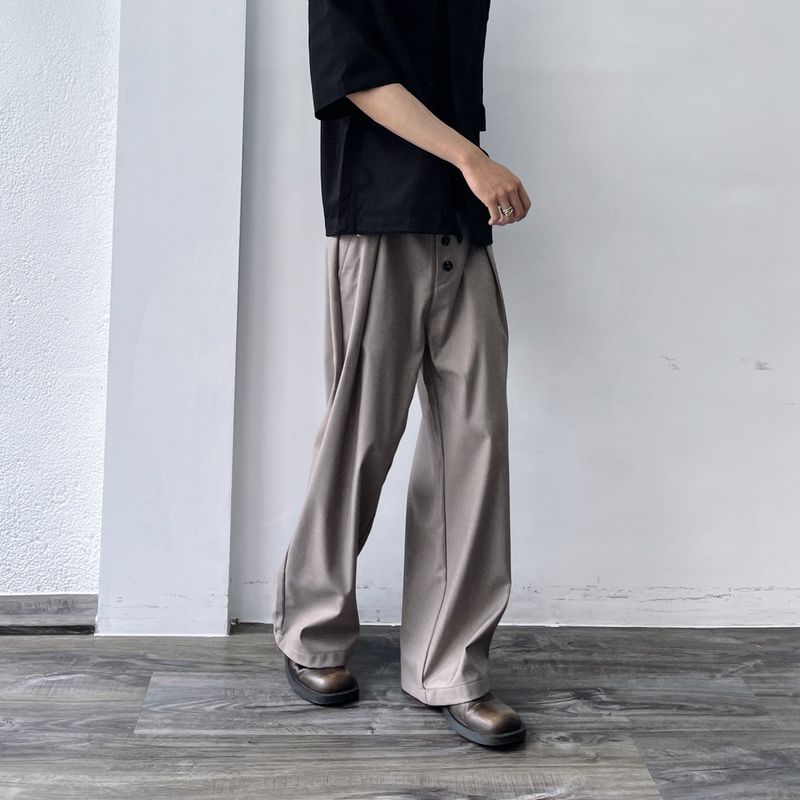 Fog Grey Volume Pants