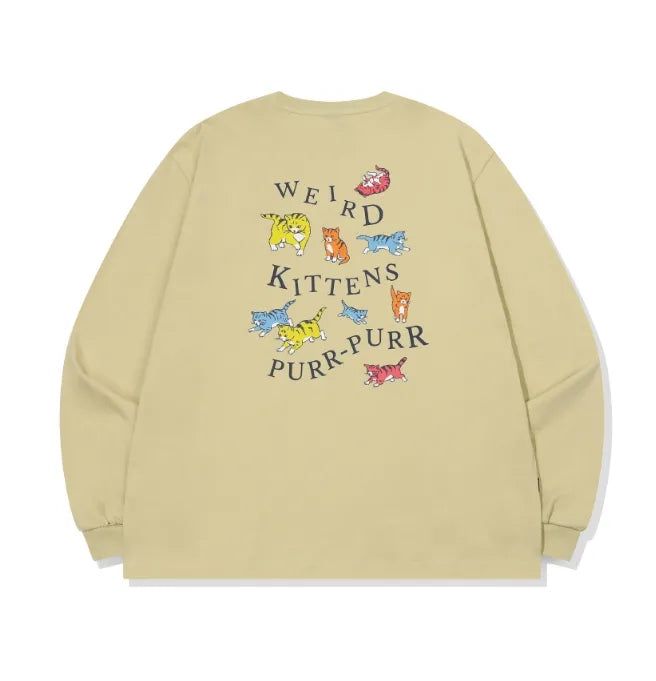 26FW★ Weird Kitten Long Sleeve