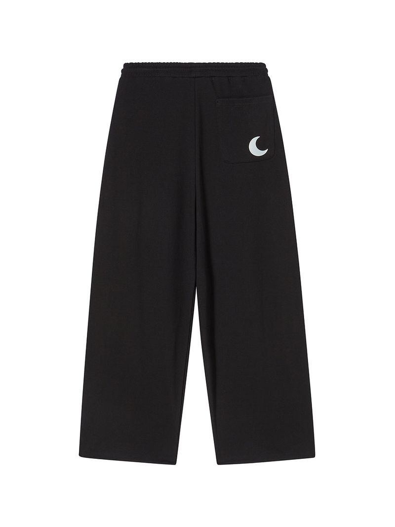 MOON SWEAT PANTS BLACK