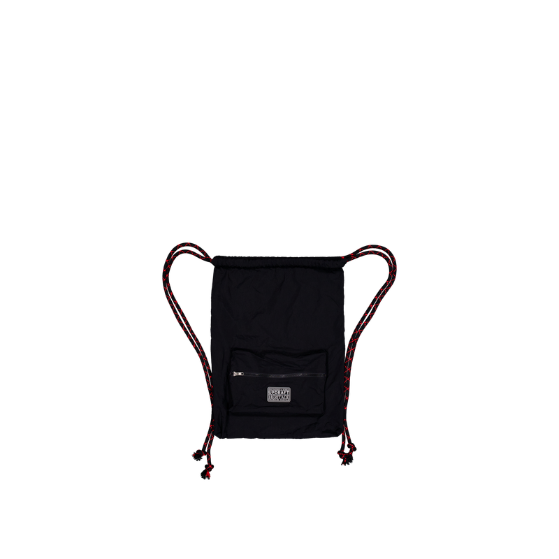 [UPDRAFT]LOGO PATCH NYLON BAG BLACK