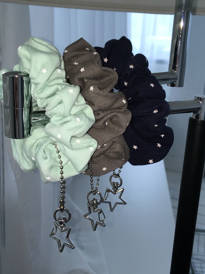 shooting star scrunchie (7color)