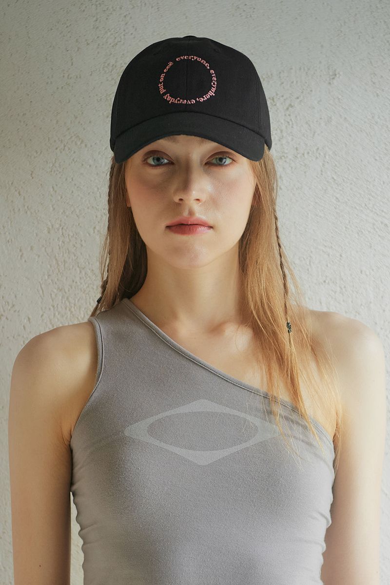 ROUND LOGO BALL CAP_3COLORS