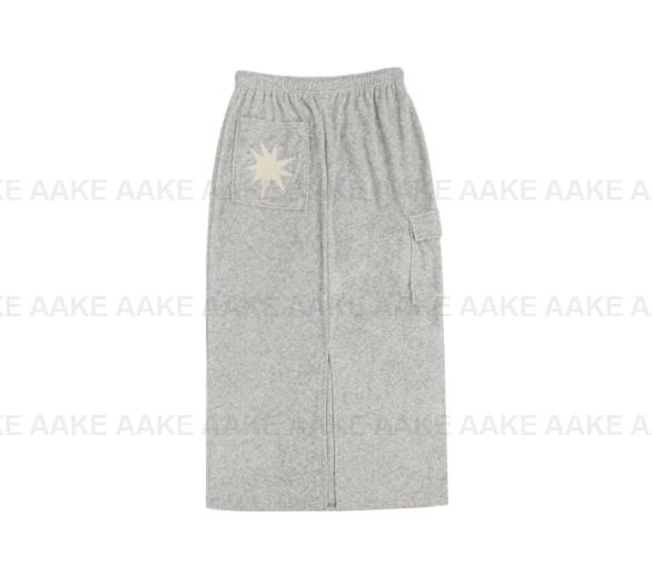 PATCH TERRY LONG SKIRT