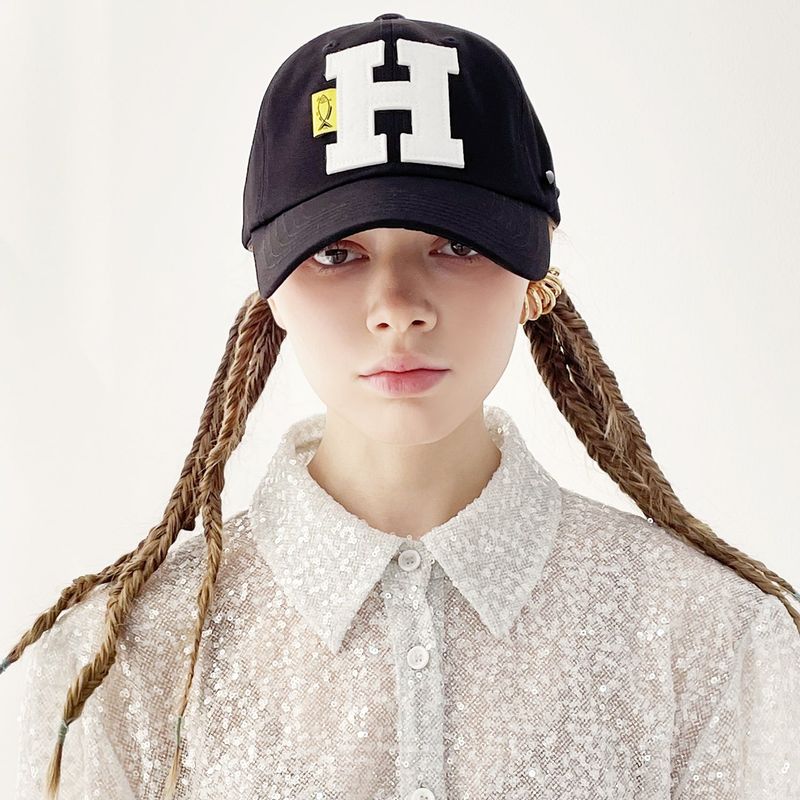 H-BALL CAP_BLACK