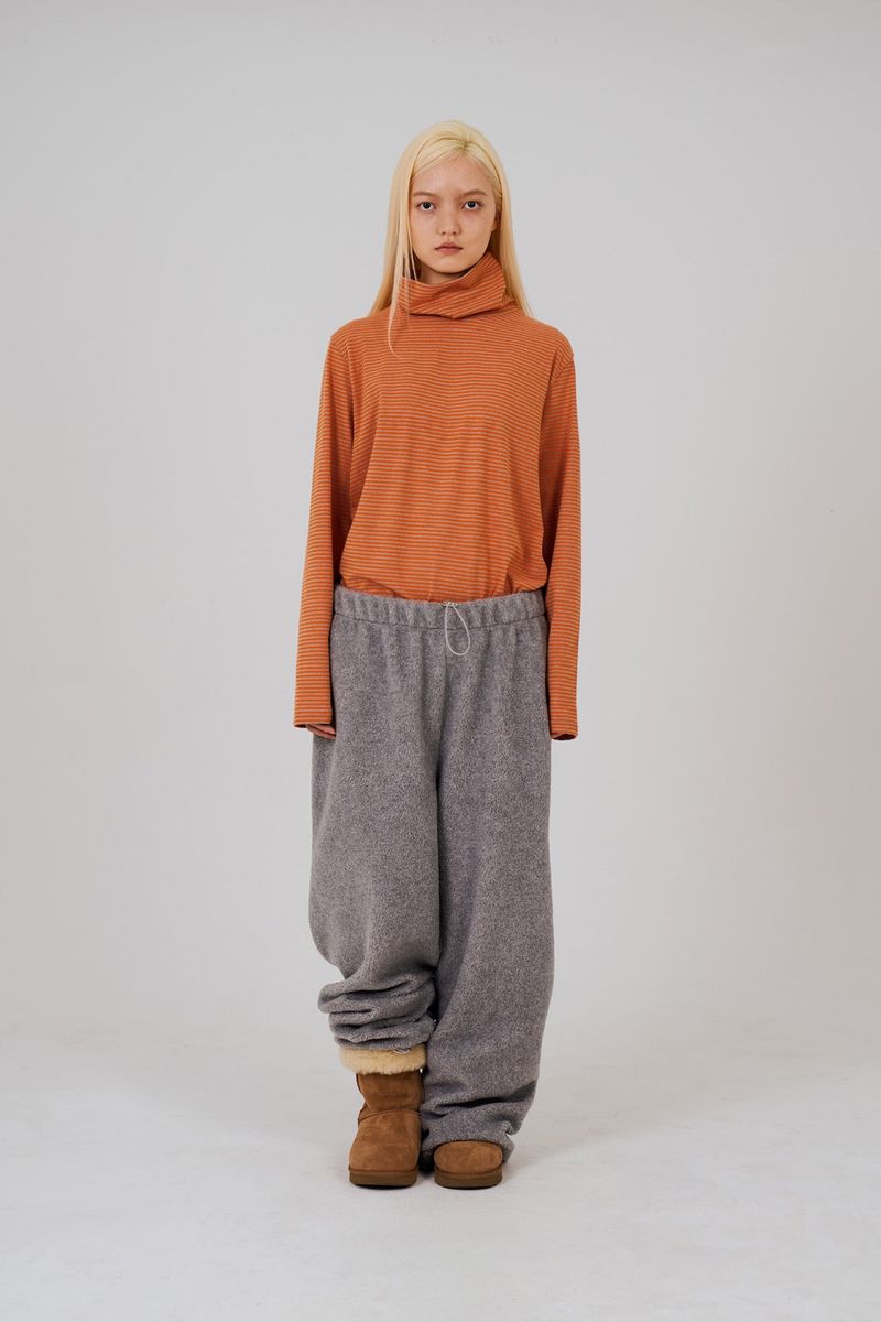 DEPC（デプク）の「COLOR POP TURTLENECK T-SHIRTS - ORANGE（Tops）」