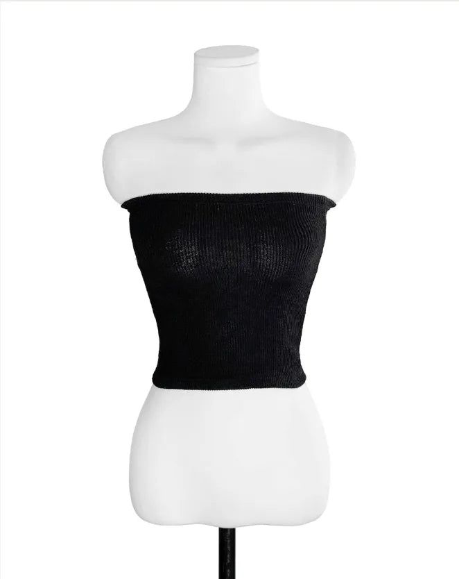 there basic knit bra top