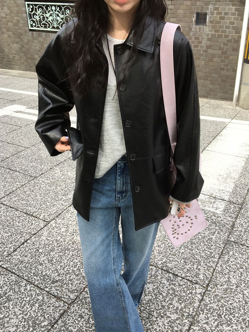 [MADE] ENTRY LEATHER JACKET