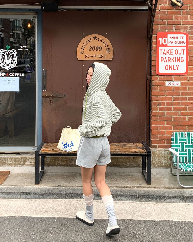 [ORIGINAL] Clover Stripe Hood Zip-Up