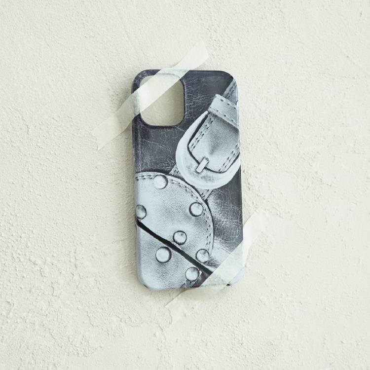 [MADE] stud belt glossy hard phone case (glossy)