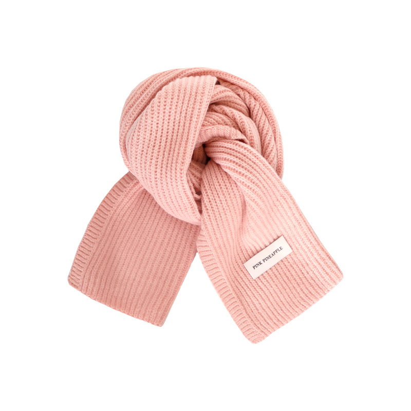 PINK PINEAPPLE(ピンクパイナップル)の「BASIC RIB MUFFLER(Fashion Accessories)」