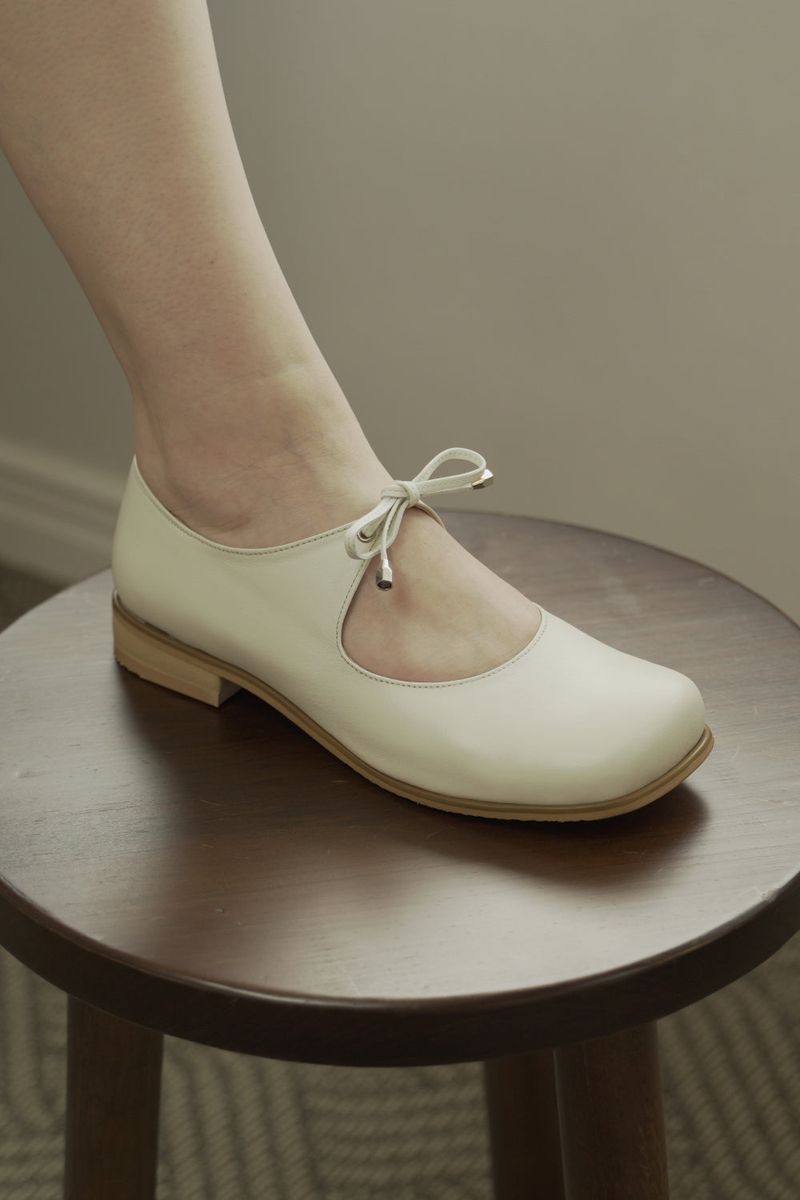 BONA RIBBON FLAT SHOES_3COLORS