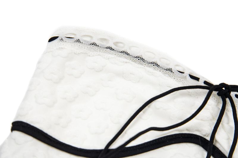 Lumi Embossed Texture Tube Top