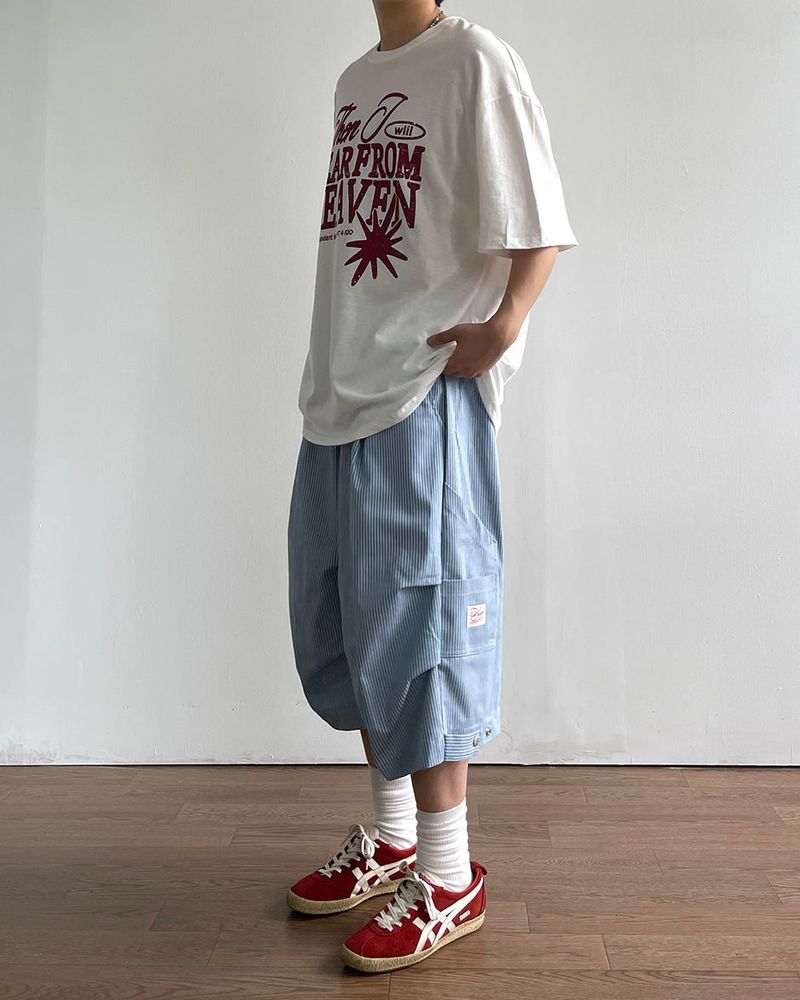 Onew Stripe Half Pants