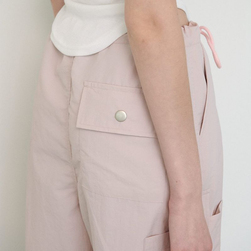SUMMER CARGO PANTS, PINK